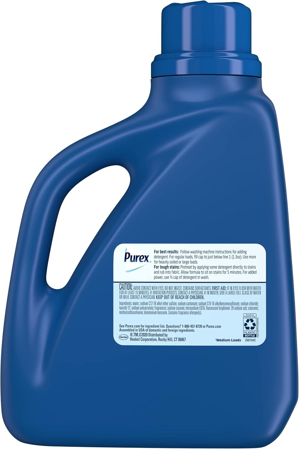 imagePurex Liquid Laundry Detergent Tahitian Breeze 150 oz 100 loadsFresh Spring Waters