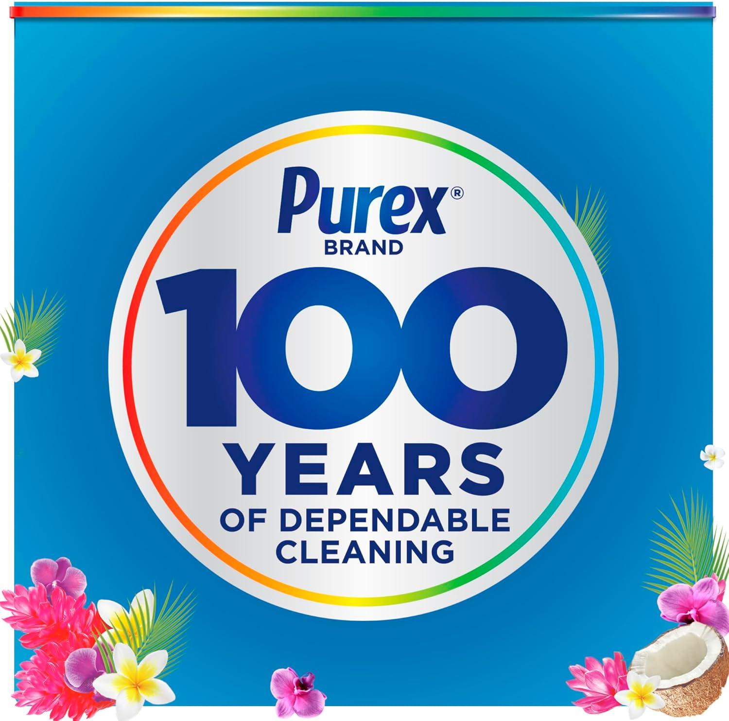 imagePurex Liquid Laundry Detergent Tahitian Breeze 150 oz 100 loadsTahitan Breeze