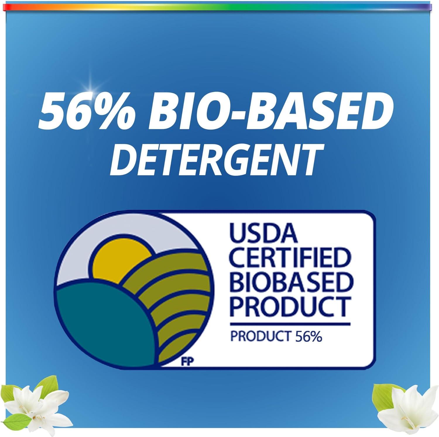 imagePurex Natural Elements Fresh Lilies amp Linen Liquid Detergent 825 oz 165 Loads UltraConcentrated DyeFree USDA Certified Biobased Product3x