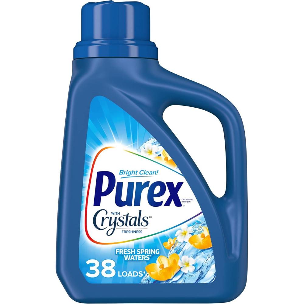 imagePurex Liquid Laundry Detergent Tahitian Breeze 150 oz 100 loadsFresh Spring Waters