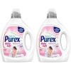 imagePurex Baby Soft Liquid Laundry Detergent Ultra Concentrated 825 fl oz 165 Loads Hypoallergenic Dye Free Gentle on Skin825 Fl Oz Pack of 2